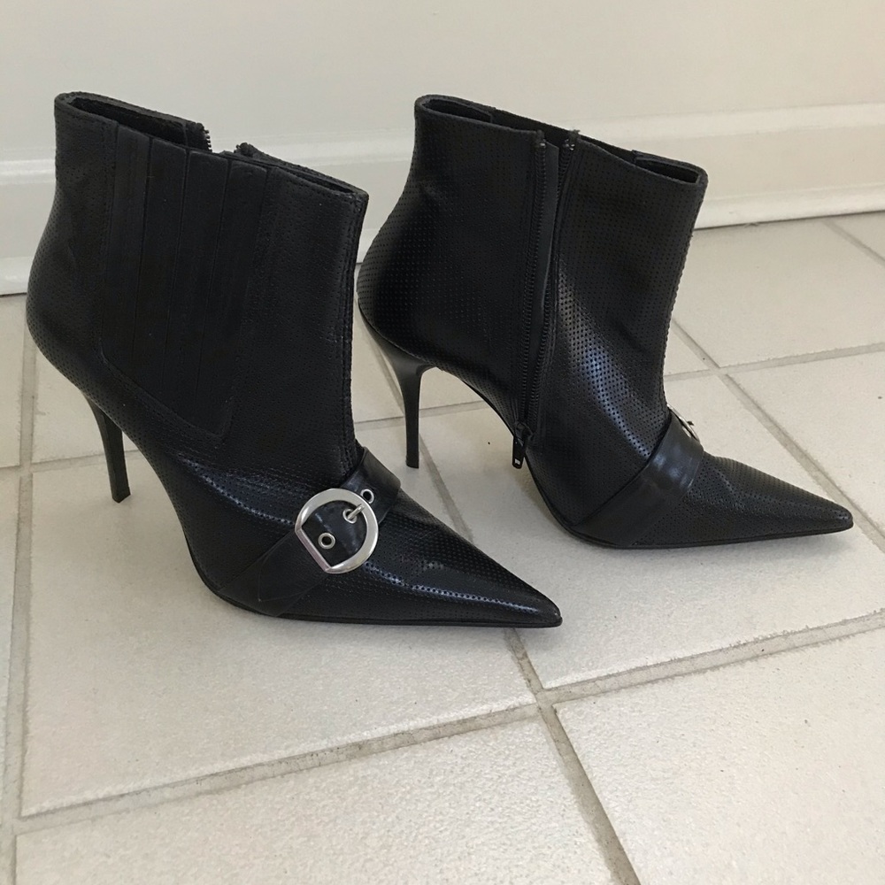 💥Denny Rose Buckle Booties